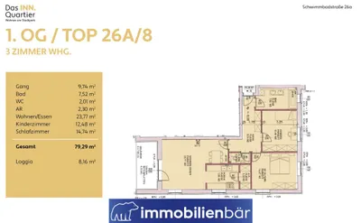 3-Zimmer-Wohnung kaufen in Ried im Innkreis – 87,45 m², € 262.350 – Bild 16 von 16