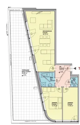 3-Zimmer-Wohnung mieten in Wien – 72 m², € 1.800 – Bild 9 von 9