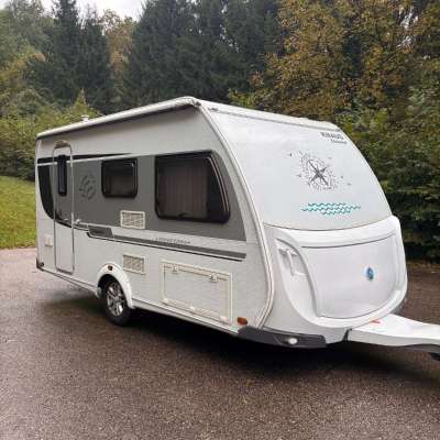 Wohnwagen Knaus Südwind 420 QD - Klima - Mo...