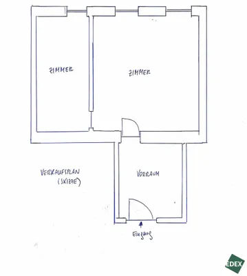 2-Zimmer-Wohnung kaufen in Wien – 40,01 m², € 119.000 – Bild 10 von 10