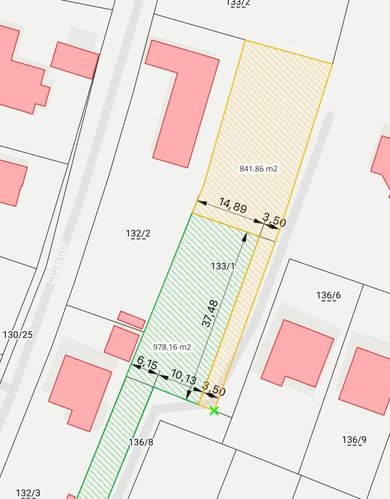 Ruhige Grünlage in 2753 Dreistetten: Attraktiver Bauplatz für Ihr Traumhaus - Ansicht 3