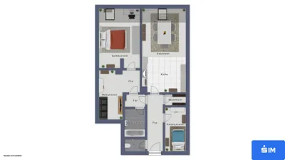2-Zimmer-Wohnung mieten in Bruck-Mürzzuschlag – 73,52 m², € 517