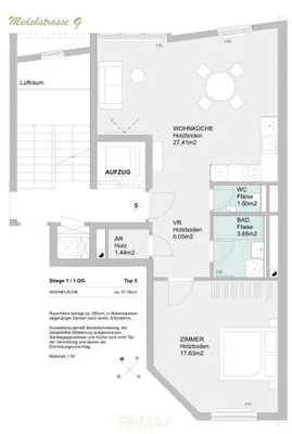 2-Zimmer-Wohnung mieten in Tulln – 58 m², € 970 – Bild 12 von 12