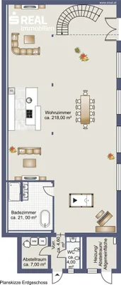 2-Zimmer-Immobilie kaufen in Baden – 322,6 m², € 890.000 – Bild 5 von 6