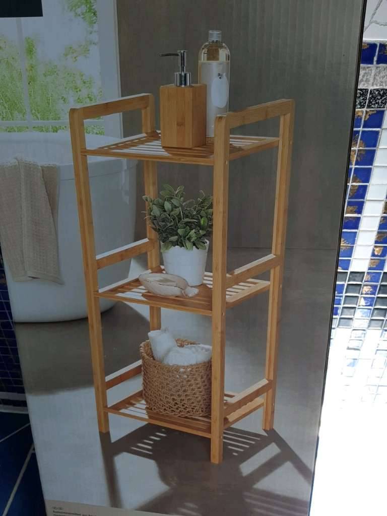 Badezimmer Regal Bambus, 3 Ablageflchen,  29,- (3430 Tulln an der Donau)  - willhaben