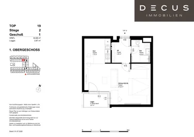 1-Zimmer-Wohnung mieten in Wien – 44,68 m², € 849 – Bild 20 von 20