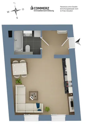 1-Zimmer-Wohnung kaufen in Wien – 30,23 m², € 176.000 – Bild 4 von 4