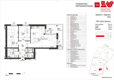 3-Zimmer-Wohnung kaufen in Wels-Land – 79,44 m², € 359.000 – Bild 6 von 6