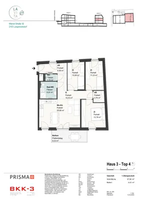 4-Zimmer-Wohnung kaufen in Korneuburg – 87,96 m², € 587.309 – Bild 10 von 13
