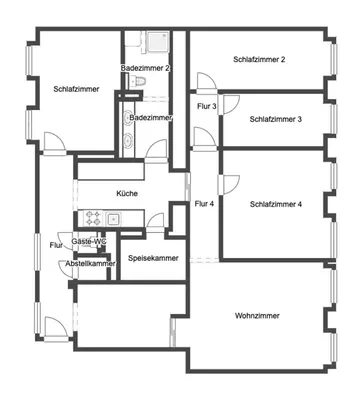 6-Zimmer-Wohnung kaufen in Wien – 128 m², € 499.500 – Bild 11 von 11