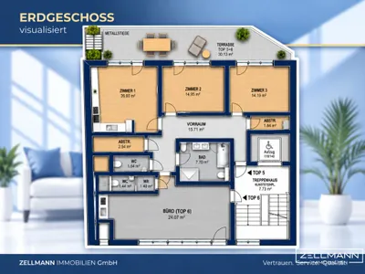 4-Zimmer-Wohnung kaufen in Wien – 85,17 m², € 599.000 – Bild 5 von 21