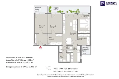 4-Zimmer-Wohnung kaufen in Wien – 90,6 m², € 490.000 – Bild 13 von 13