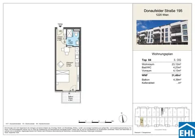 Immobilie kaufen in Wien – 31,48 m², € 181.090 – Bild 6 von 6
