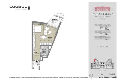 1-Zimmer-Wohnung kaufen in Wien – 40,02 m², € 555.100 – Bild 13 von 13