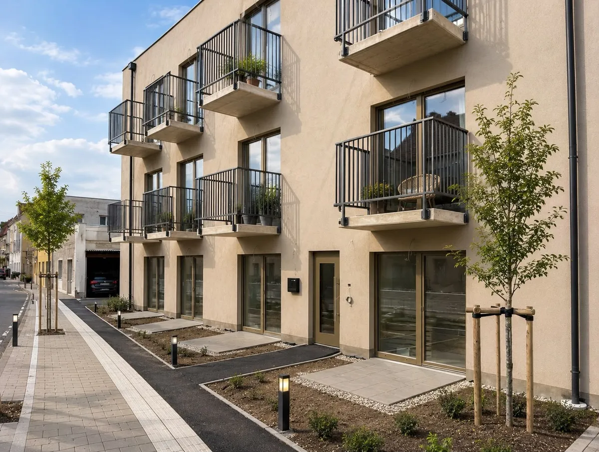 Apartment - keine Kaution mit All-inclusive Service und Tiefgaragenparkplatz - Ansicht 3