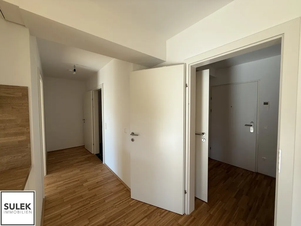Perfekt geschnittene 2-Zimmer Wohnung mit Balkon und Stellplatz; Axel-Corti-Gasse - Widok 3