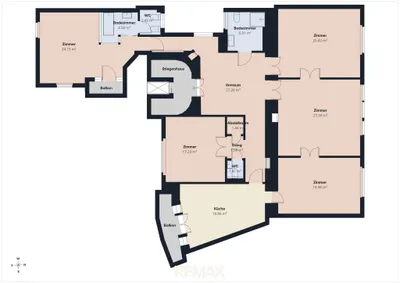 5-Zimmer-Wohnung mieten in Wien – 179,66 m², € 3.300 – Bild 25 von 25