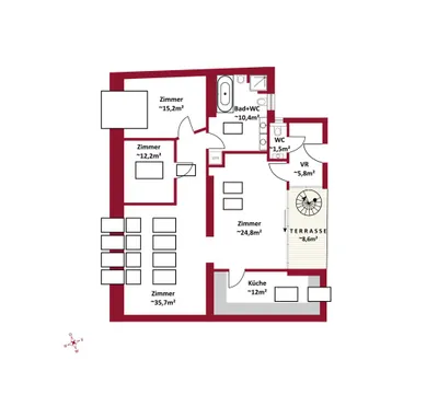 4-Zimmer-Wohnung kaufen in Wien – 123,04 m², € 1.395.000 – Bild 13 von 15
