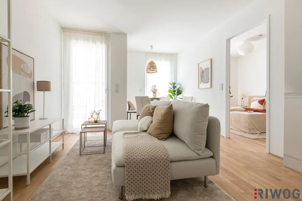 ERSTBEZUG | 2-Zimmer Wohnung mit Loggia | Fernwärme | Fassadenbegrünung | TG-Stellplatz optional | Nachhaltiges Wohnbauprojekt - Ansicht 2