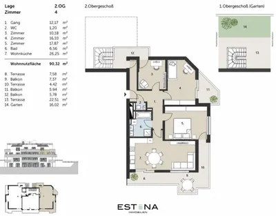 4-Zimmer-Wohnung kaufen in Wien – 90,32 m², € 847.000 – Bild 16 von 16