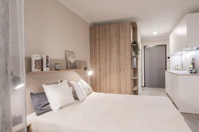 Pauschalmiete I JONN-Y möbliertes Apartment mit Balkon, inkl. Gym, Sauna, Dachterrasse, Community Area, Internet etc.! 7 Min. zum Stephansplatz! – Bild 3
