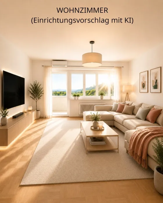 4060 Leonding: Helle 65m² Loggia-Wohnung mit KLIMA & GARAGE - Energieklasse B! - Ansicht 3