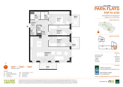 4-Zimmer-Wohnung kaufen in Wien – 108,95 m², € 976.000 – Bild 12 von 12