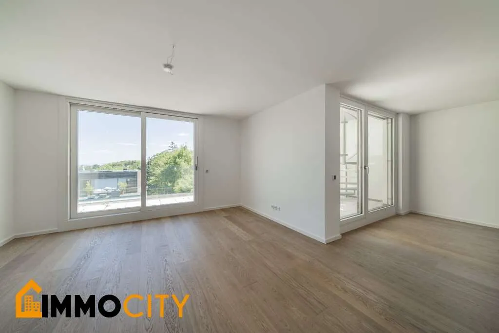 Ihre neue Dach-Traumwohnung, Wohnen im Grünen: XXL-Dachterrasse mit Panoramablick und 3 Stellplätzen im 13. Bezirk - Ansicht 2