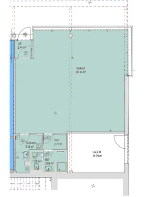 Gewerbeimmobilie mieten in Salzburg-Umgebung – 102 m², € 1.826 – Bild 5 von 5