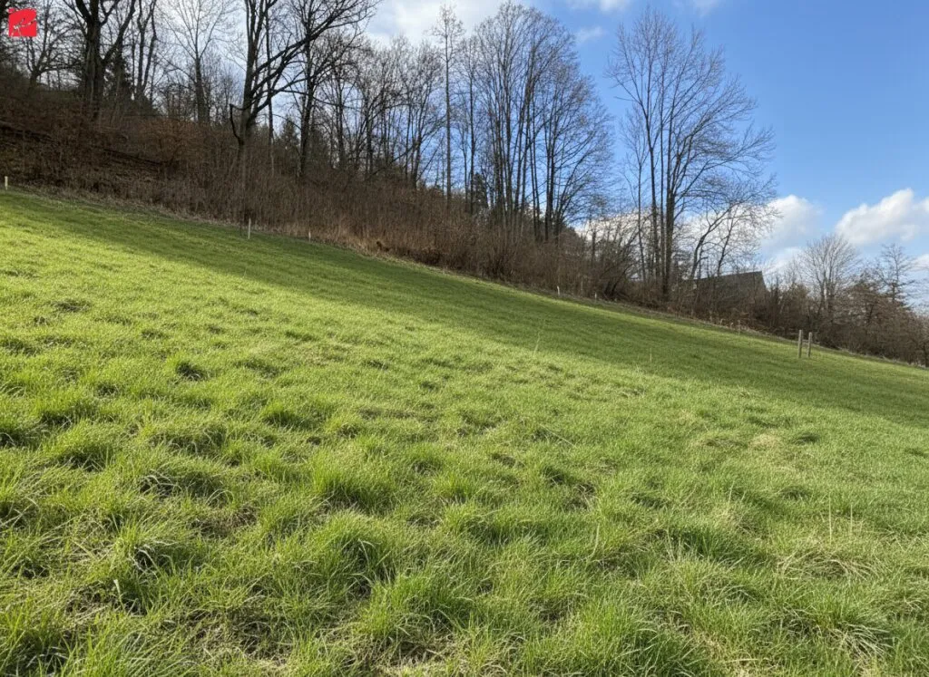Attraktiver Bauplatz mit idyllischem Grünblick - Ansicht 2