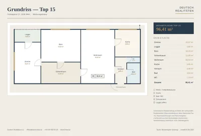 3-Zimmer-Wohnung kaufen in Wien – 96,41 m², € 495.000 – Bild 8 von 8