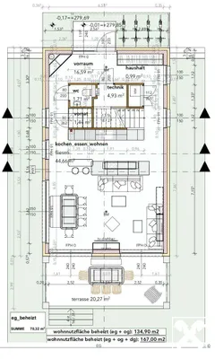 6-Zimmer-Haus kaufen in Wiener Neustadt Land – 167 m², € 649.938 – Bild 6 von 8