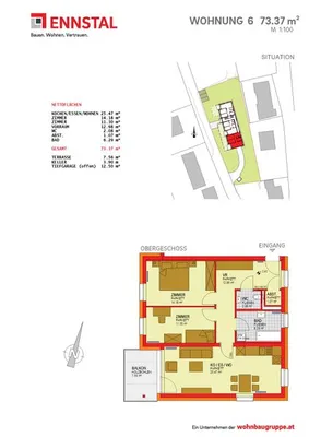3-Zimmer-Wohnung mieten in Hartberg-Fürstenfeld – 73,36 m², € 794 – Bild 2 von 2