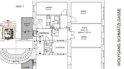 3-Zimmer-Wohnung kaufen in Wien – 78,61 m², € 475.000 – Bild 13 von 13