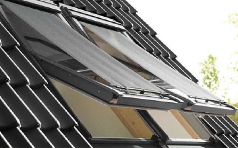 Velux, Dachfenster, Hitzeschutz, Markisetten, Dachflächenfenster,
