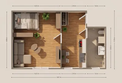 2-Zimmer-Wohnung kaufen in Graz – 37,37 m², € 139.900 – Bild 8 von 8
