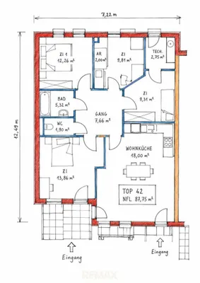 3-Zimmer-Wohnung kaufen in Wien – 87,75 m², € 460.000 – Bild 19 von 20