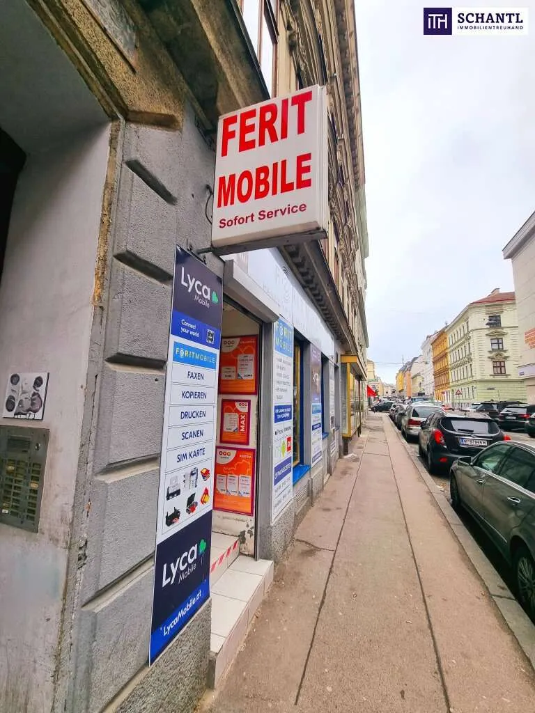 Investieren, zurücklehnen, Miete kassieren - Geschäftslokal mit ca. 5,125 % Rendite! Tolle Lage nahe Keplerplatz + Stabiles Investment + Tolle Anbindung und Infrastruktur! - View 3