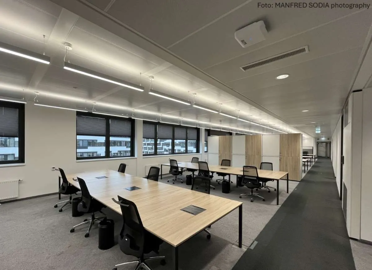 Modernes Arbeiten im VIENNA WORKS am Austria Campus - Büroflächen zu mieten in 1020 Wien – pohled 2