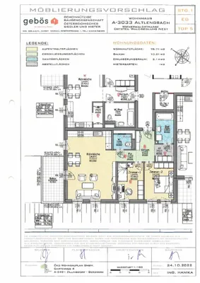 3-Zimmer-Wohnung mieten in Sankt Pölten Land – 78,71 m², € 896 – Bild 21 von 21