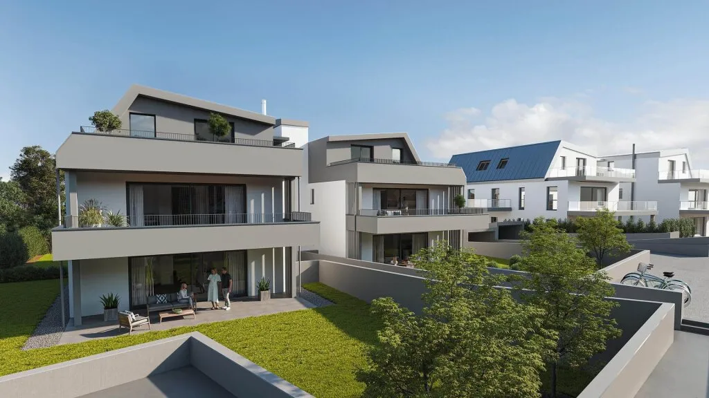 Baustart September 2026! Ihr Rückzugsort in Velden mit Garten und Sonnenterrasse - Ansicht 2