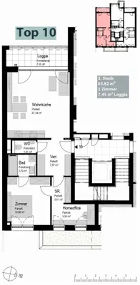 3-Zimmer-Wohnung kaufen in Wien – 69,84 m², € 465.900 – Bild 16 von 16