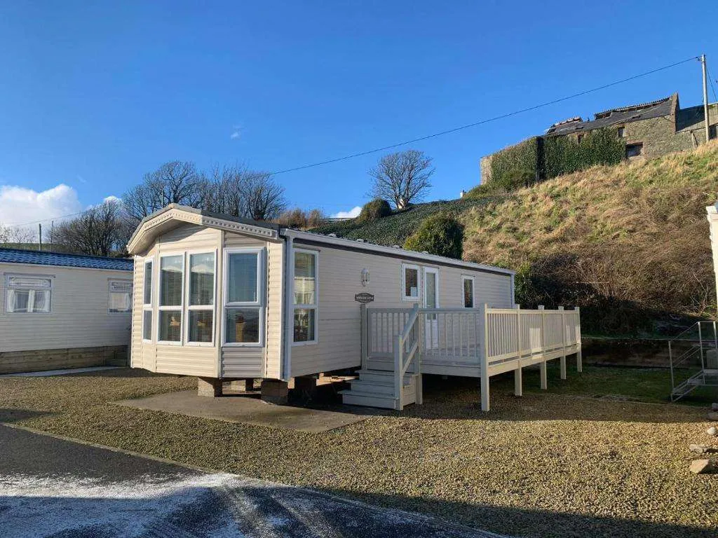 Mobilehome Caravan in Schottland am Strand - Ansicht 3