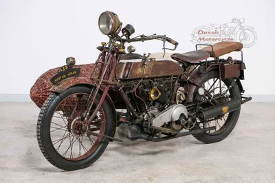 Model D 1918 800cc 2 cyl sv combination