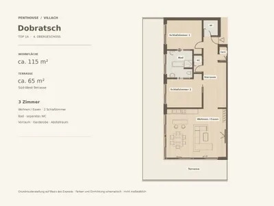 3-Zimmer-Wohnung kaufen in Villach – 115 m² – Bild 7 von 7