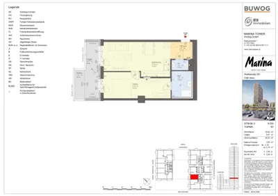 2-Zimmer-Wohnung mieten in Wien – 53,82 m², € 1.250 – Bild 14 von 14