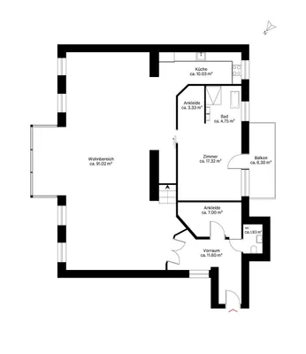 5-Zimmer-Wohnung kaufen in Wien – 230 m², € 1.095.000 – Bild 10 von 11