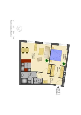 Wohnung mieten in Wien – 36 m², € 608 – Bild 6 von 8