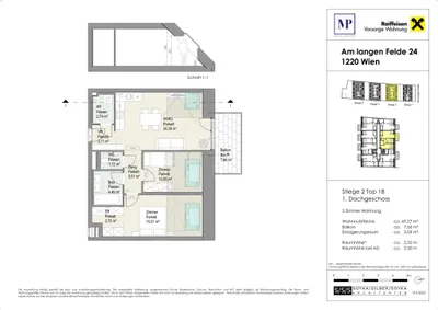 3-Zimmer-Wohnung kaufen in Wien – 69,27 m², € 479.000 – Bild 19 von 19