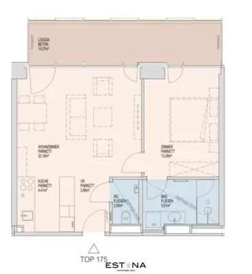 2-Zimmer-Wohnung mieten in Wien – 51,59 m², € 1.650 – Bild 21 von 21